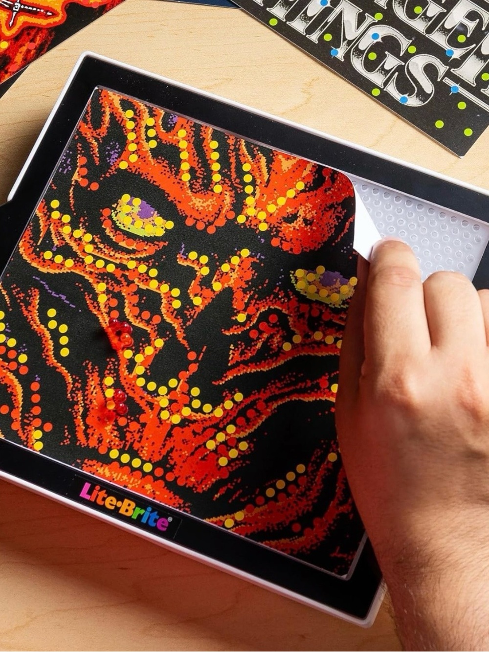 Lite-Brite Stranger Things ColorPop Set - Multicolor - Picture 5 of 7